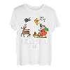 Katzen für alle Weihnachtsmann lustig weihnachten T-Shirt