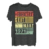 Legendär seit März 1971 52. Geburtstag Vintage T-Shirt