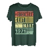 Legendär seit März 1971 52. Geburtstag Vintage T-Shirt