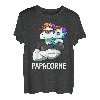 Papacorn Vater Mädchen Einhorn T-Shirt