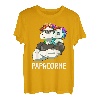 Papacorn Vater Mädchen Einhorn T-Shirt