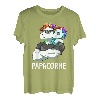Papacorn Vater Mädchen Einhorn T-Shirt