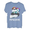 Papacorn Vater Mädchen Einhorn T-Shirt