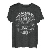 Jahrgang 1983 Legenden Wurden Im 1983 40. Geburtstag Mann T-Shirt