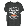 Herren Alle Sitzen Im Garten Und Chillen Außer Papa Ist Am Grill T-Shirt
