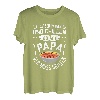 Herren Alle Sitzen Im Garten Und Chillen Außer Papa Ist Am Grill T-Shirt