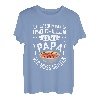 Herren Alle Sitzen Im Garten Und Chillen Außer Papa Ist Am Grill T-Shirt