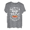 Herren Alle Sitzen Im Garten Und Chillen Außer Papa Ist Am Grill T-Shirt
