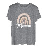 Damen Mama Regenbogen Herz Geschenk Original Damen Muttertag T-Shirt