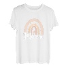 Damen Mama Regenbogen Herz Geschenk Original Damen Muttertag T-Shirt