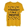 Pretend I'm Dalmatiner-Hemd, lustiges Hunde-Liebhaber, Halloween T-Shirt