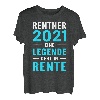 Rentner 2021 Eine Legende geht in Rente T-Shirt