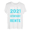 Rentner 2021 Eine Legende geht in Rente T-Shirt