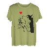 Husky Liebe Hunde Frauchen Damen T-Shirt