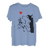 Husky Liebe Hunde Frauchen Damen T-Shirt