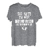 Schwangerschaft Sei nett zu mir meine Frau ist Schwanger T-Shirt