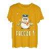 Police Cop Schneemann Freeze Polizist Polizei Weihnachten T-Shirt