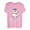 Police Cop Schneemann Freeze Polizist Polizei Weihnachten T-Shirt