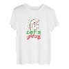 Lets Play Dartscheibe Dartspieler Bullseye Arrow T-Shirt