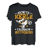 Echte Kerle fahren Motocross Kinder Jungen Dirt Bike T-Shirt