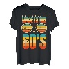 Hergestellt in den 60er Jahren Kostüm Retro Sonnenbrille 60er Jahre T-Shirt