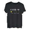 COVID-19 - ein Star aus fünf Würde nicht empfohlen - lustig T-Shirt
