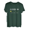 COVID-19 - ein Star aus fünf Würde nicht empfohlen - lustig T-Shirt