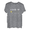 COVID-19 - ein Star aus fünf Würde nicht empfohlen - lustig T-Shirt