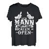 Herren Meine Frau ist schwanger Papa werdender Vater T-Shirt