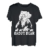 Daddy Bear 4 Jungs Vatertag lustiger Papa Bär 4 Kinder Vintage T-Shirt