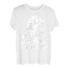 Daddy Bear 4 Jungs Vatertag lustiger Papa Bär 4 Kinder Vintage T-Shirt