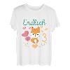 Kinder Süßer Fuchs Geburtstagshirt Endlich 3 Jahre Mädchen T-Shirt
