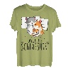 Offizielles Schlafshirt Katze Kater Katzen Familie T-Shirt
