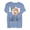 Offizielles Schlafshirt Katze Kater Katzen Familie T-Shirt