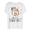 Offizielles Schlafshirt Katze Kater Katzen Familie T-Shirt