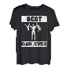 Herren Lustig Vater Papa Best Dad Ever T-Shirt