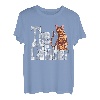 The Catfather Bengalischer Katzenvater Mafia Schnurrhaare männlicher Vater T-Shirt