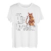 The Catfather Bengalischer Katzenvater Mafia Schnurrhaare männlicher Vater T-Shirt
