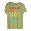 Herren Retro Ehemann Papa Beerdigung Regisseur Legende Vater Papa Geschenke T-Shirt