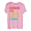 Herren Retro Ehemann Papa Beerdigung Regisseur Legende Vater Papa Geschenke T-Shirt
