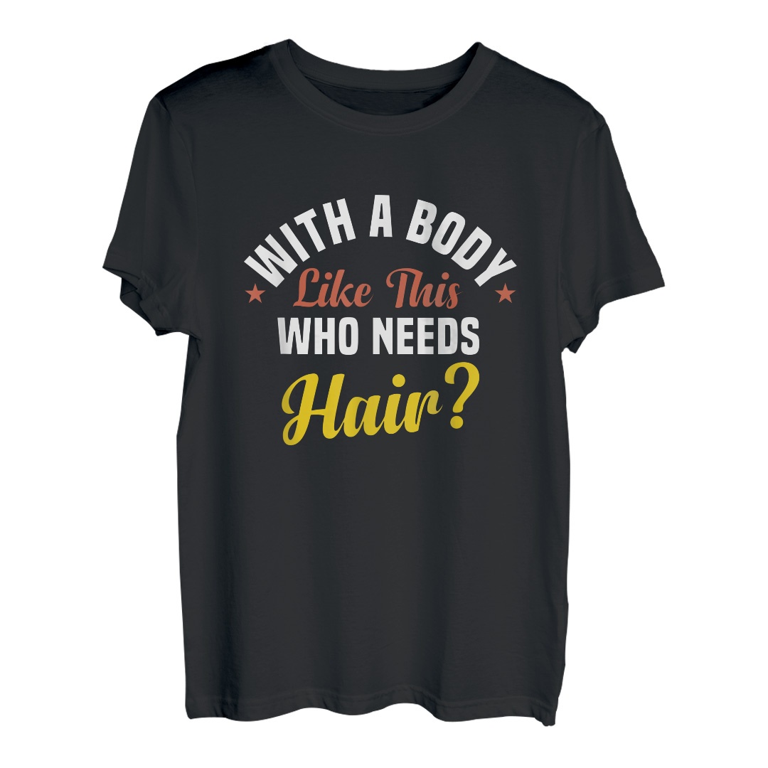 Lustige und Stilvolle Spruch TShirt Ideen für Männer ohne Haare Hapfox
