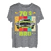 70er Jahre Hemd Retro Vintage 70er Jahre Bro Classic Car Thema Party T-Shirt