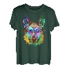Deutscher Schäferhund Splash Art Mutter Papa Hund Haustier Liebhaber Geschenk T-Shirt