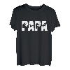 Herren Jäger TShirt PAPA Vater Jagd Hirsch T-Shirt