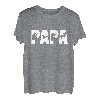 Herren Jäger TShirt PAPA Vater Jagd Hirsch T-Shirt