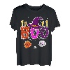 Halloween Kürbis Hexenhut Boo Halloween Kostüm Damen Herren T-Shirt