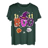 Halloween Kürbis Hexenhut Boo Halloween Kostüm Damen Herren T-Shirt