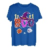 Halloween Kürbis Hexenhut Boo Halloween Kostüm Damen Herren T-Shirt