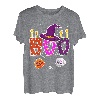 Halloween Kürbis Hexenhut Boo Halloween Kostüm Damen Herren T-Shirt