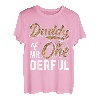 Herren Dad of Mr Onederful 1. Geburtstag 1 Jahr alter Junge passend T-Shirt